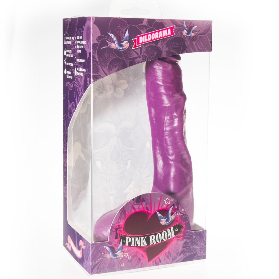 Rosa Raum nilo realistische Dildo lila 23 cm