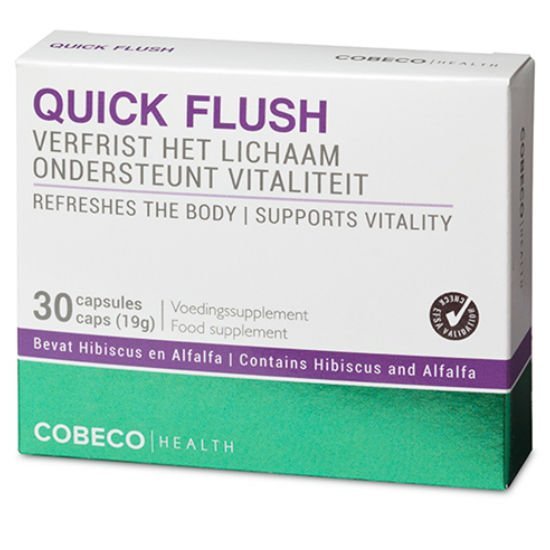 Cobeco Quick Flush 30 Kapseln Flatpack en / el