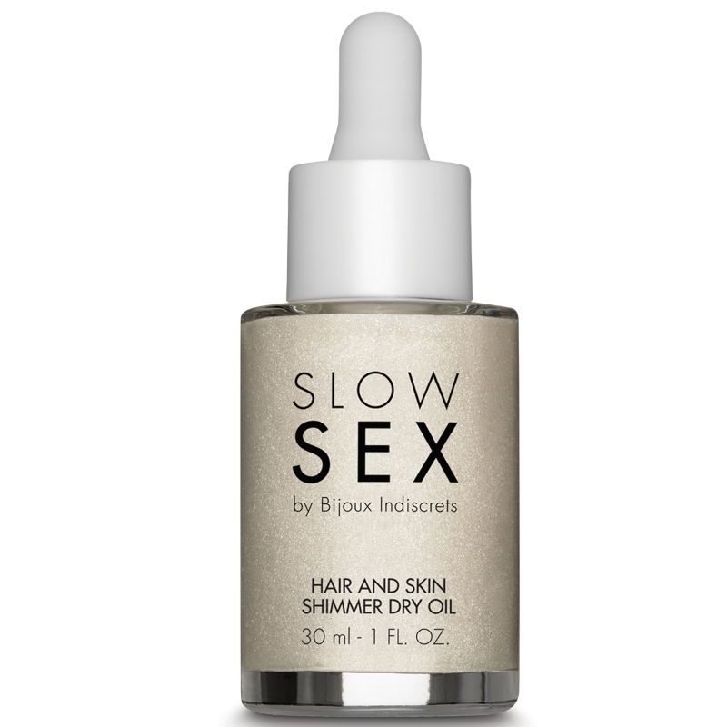 Langsames Sexhaar und Haut schimmern trockenes Öl 30 ml