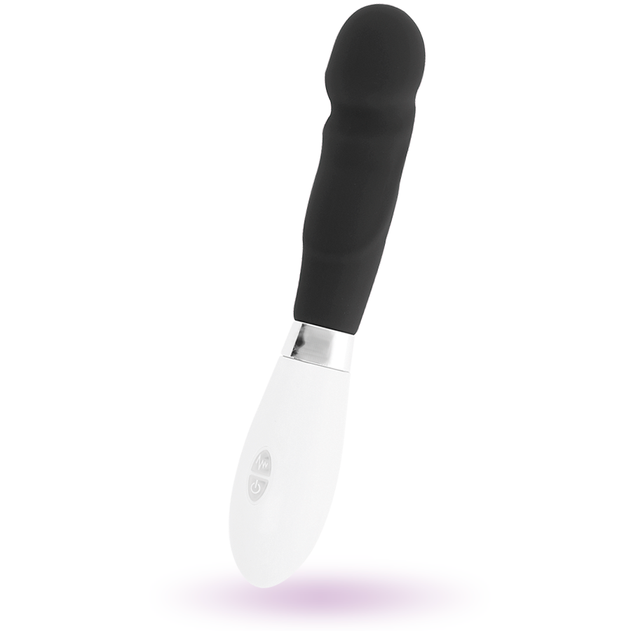 Vibrator Glänzendes Schwarz Paul