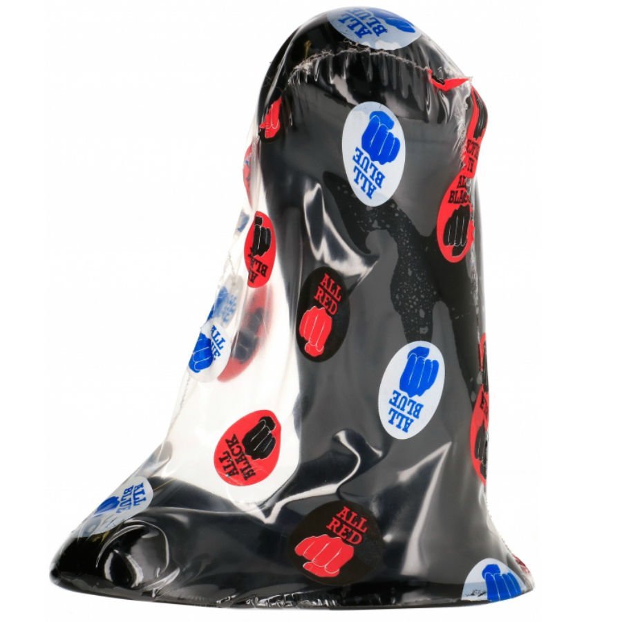 Ganz schwarzer Dildo 14 cm