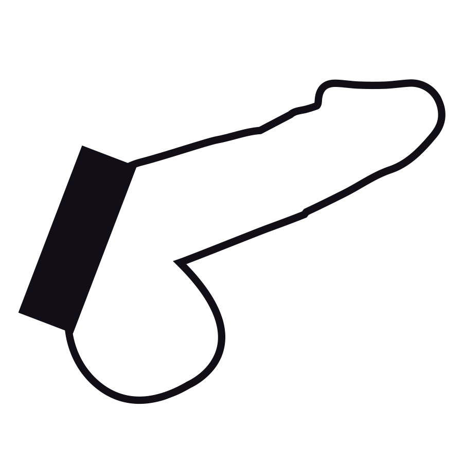 Dunkelheit Leder Cockring