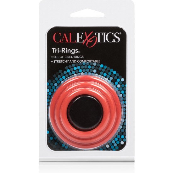 Roter Feuer Dreifachring