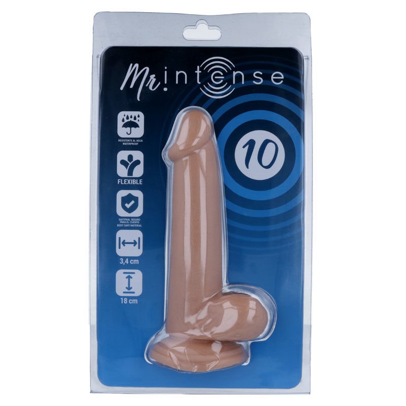 Realistischer Intensiver 10-Zoll Penis