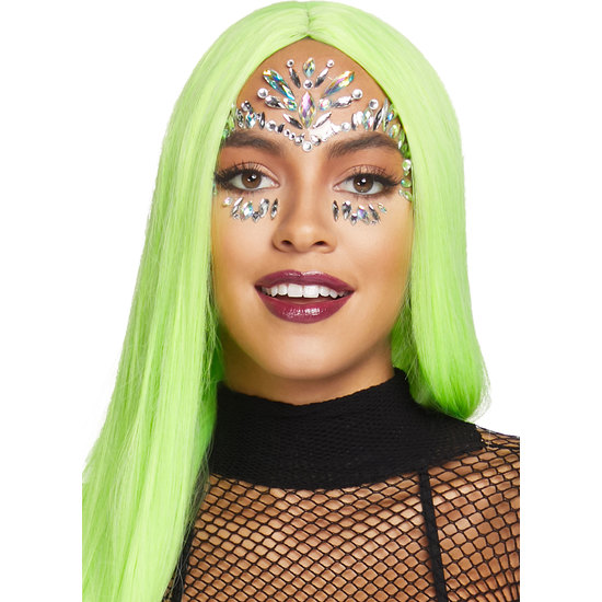 Selbstklebender Iris-Gesichtsschmuck