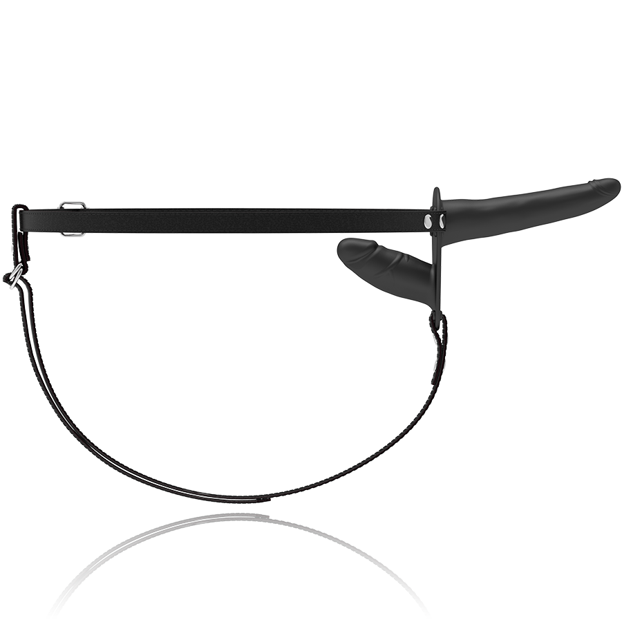 Fetisch devot Double Penetrix Strap-On schwarz