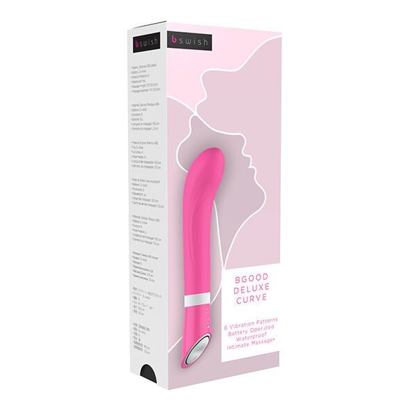 Vibrator Rosa Gebogen B-Good Deluxe