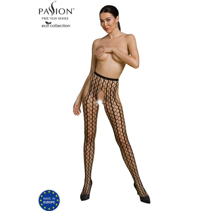 Bodystocking Eco Passion Noir - Bodystocking Eco Passion Noir