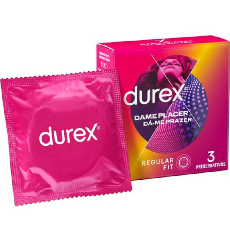 Kondome Durex Pleasure Dots & Ribs.