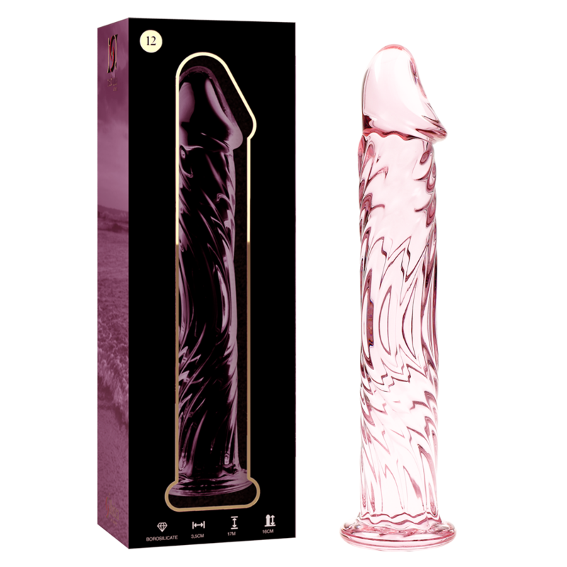 Dildo Rosa Nebeliger Kristall