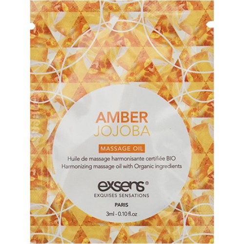 Massageöl Exsens Amber Jojoba 3 ml mit natürlichen Inhaltsstoffen