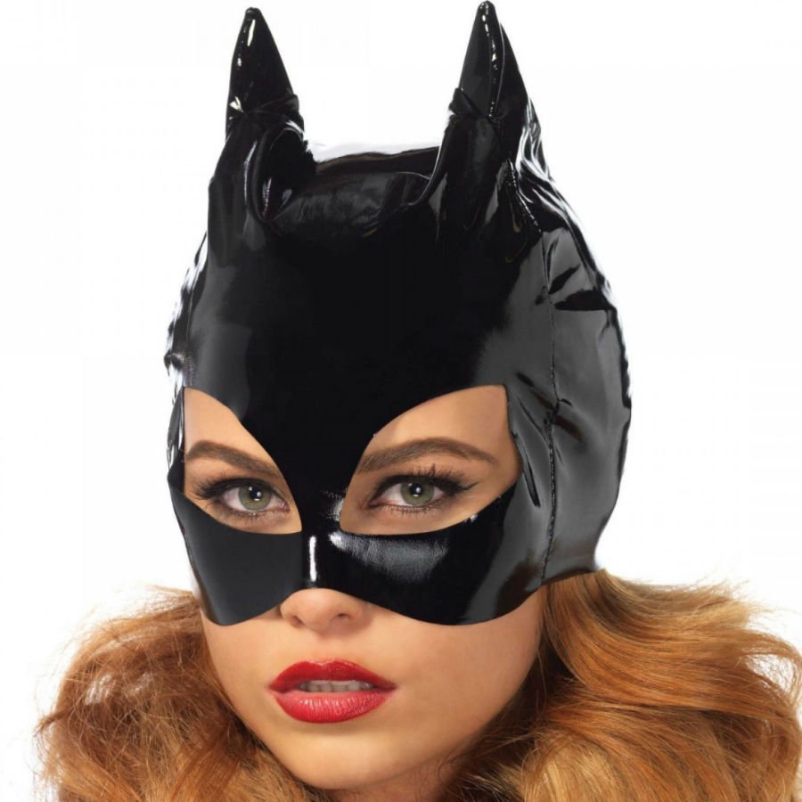 Vinyl Catwoman Maske