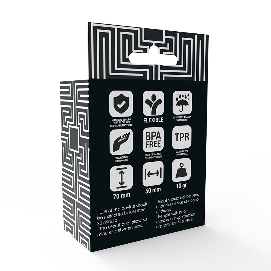 Süchtiges Spielzeug Potenzring Penis klar