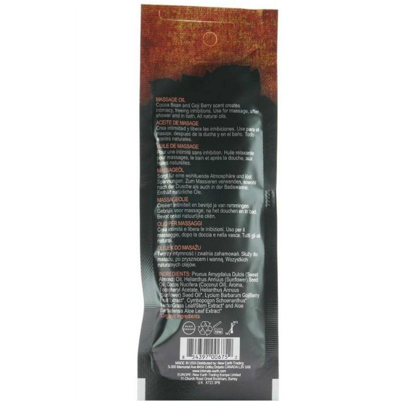 Intimate Earth Energizer Ölmassage 30 ml