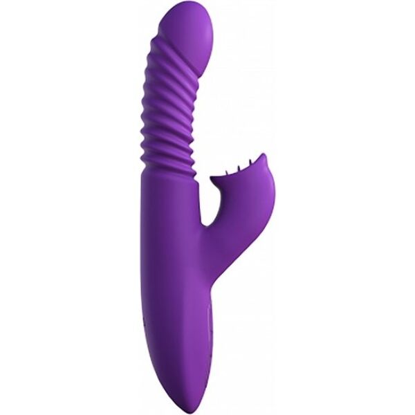 Vibrator Fantasy For Her Ultimate Thrusting Clit Stimulate-Her von Pipedream mit seinen Klitoris-Stimulatoren