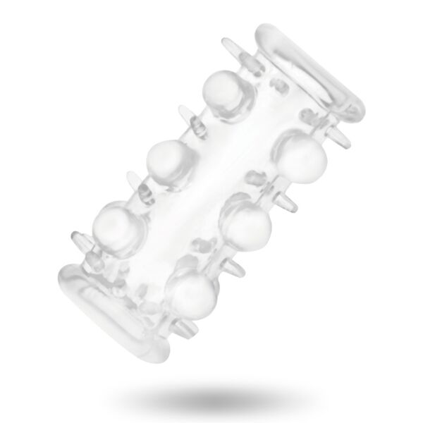 Penishülle Addicted Toys Penis Sleeve Clear, transparent und mit Textur