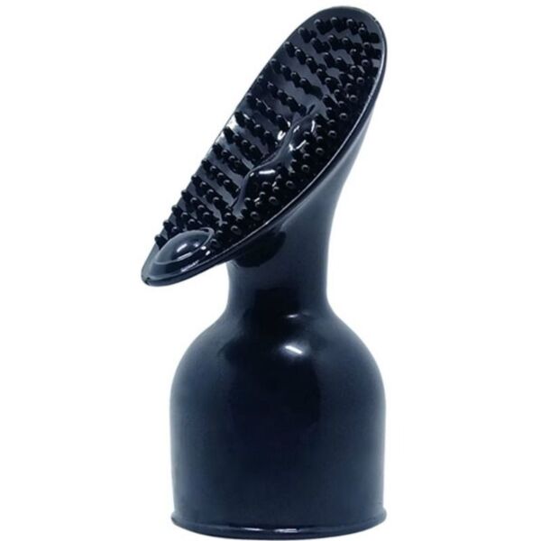 Wechselaufsatz Baile Power Head in Schwarz, mit Relief