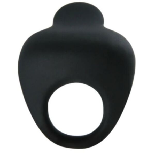 Vibro-Penisring Pretty Love Thimble aus schwarzem Silikon mit Bullet-Vibrator