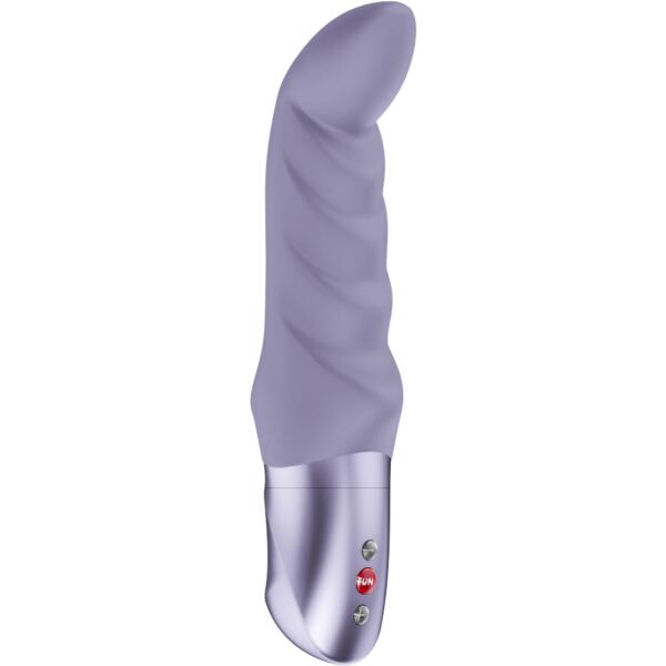 G-Punkt-Vibrator Fun Factory Abby G mit gebogener Spitze und gewelltem Körper