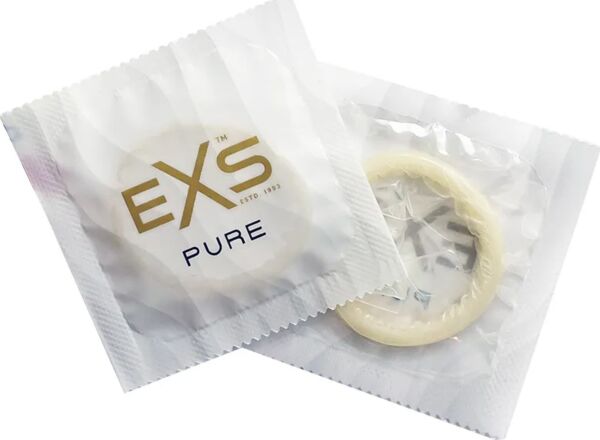 Packung mit 12 EXS Pure Kondomen