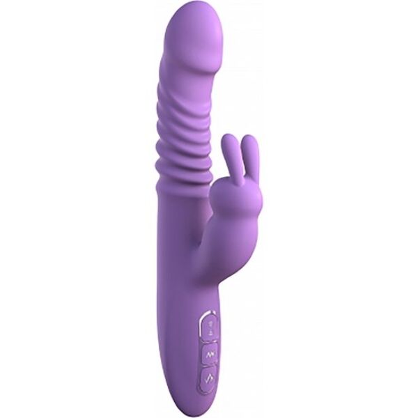 Rabbit-Vibrator Fantasy For Her Thrusting Silicone Rabbit von Pipedream