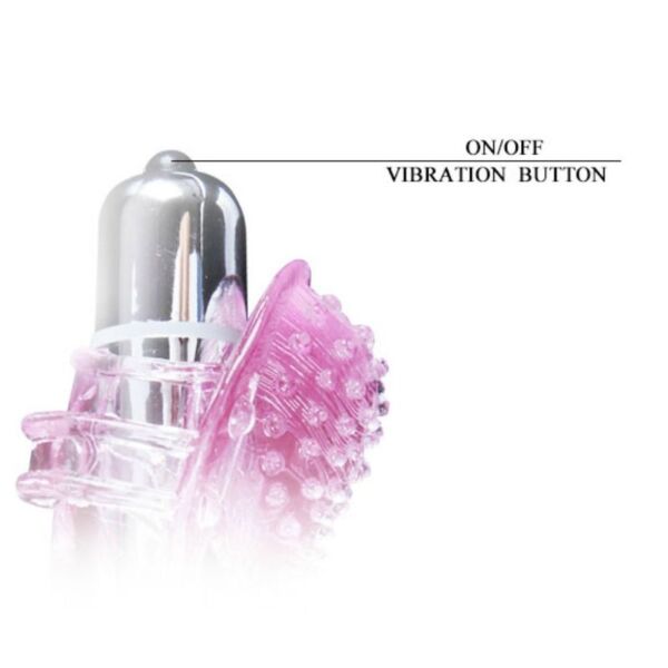 Fingervibrator Baile mit texturierter Oberfläche