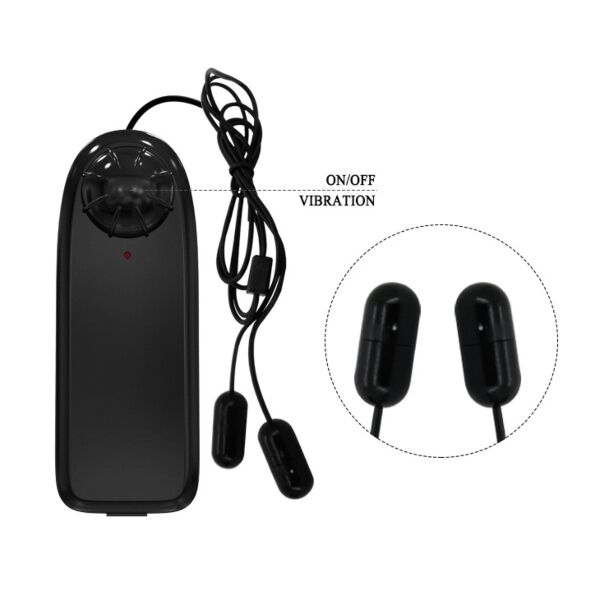 Vibrations-Penishülle Baile BI-014630 mit ihren zwei Mini-Vibratoren