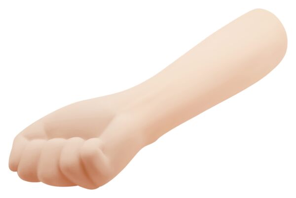 Dildo Party Up Tony in realistischer Arm- und Faustform, beige
