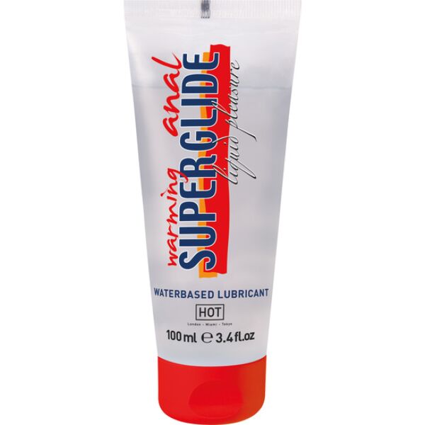 Flasche HOT Analgleitgel mit Wärmeeffekt 100 ml