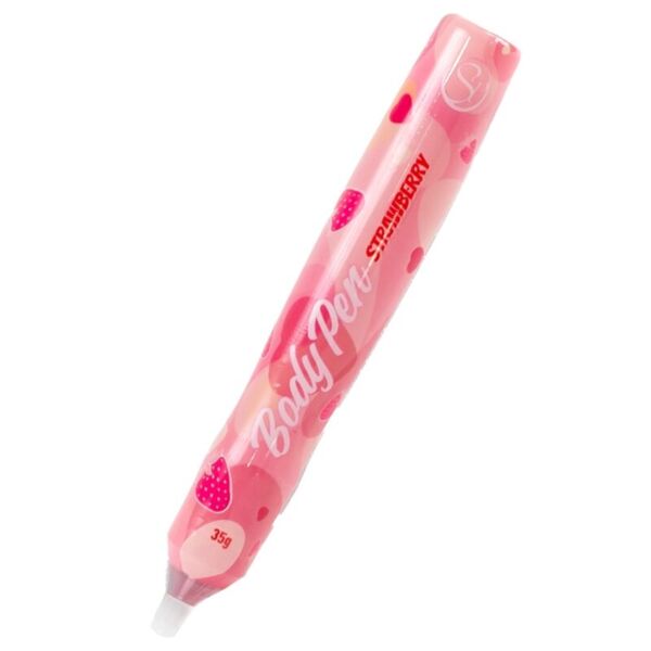 Essbarer Körperstift Secret Play Body Pen zum Bemalen des Körpers, in Erdbeere oder Schokolade