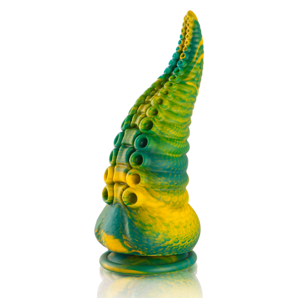 Dildo EPIC Cetus aus der Kollektion Cybersilicock, mit seiner gestuften Form und der Basis
