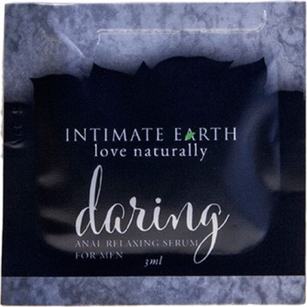 Einmalbeutel mit 3 ml Intimate Earth Daring Anal-Entspannungsserum