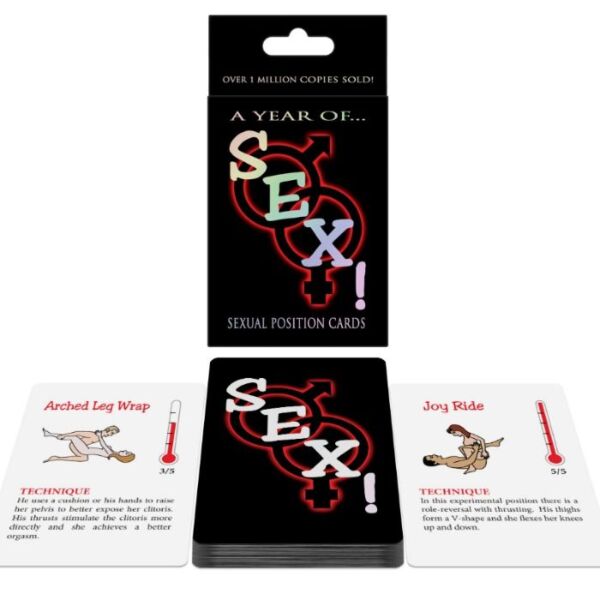 Kartenspiel Kheper Games A Year of SEX! mit Kamasutra-Stellungen