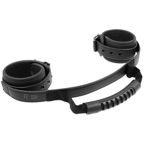 Handschellen Fetish Submissive mit Neopren-Futter und Metallschnalle