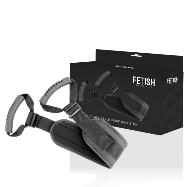 Gepolsterter Fetish Submissive Doggy Style Harness mit verstellbaren Riemen