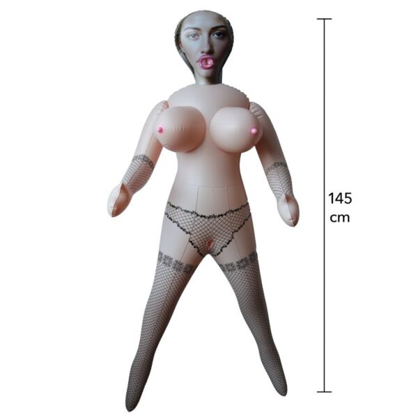 Aufblasbare Puppe Hidden Desire Busty Britney mit üppigem Busen und integrierter Lingerie
