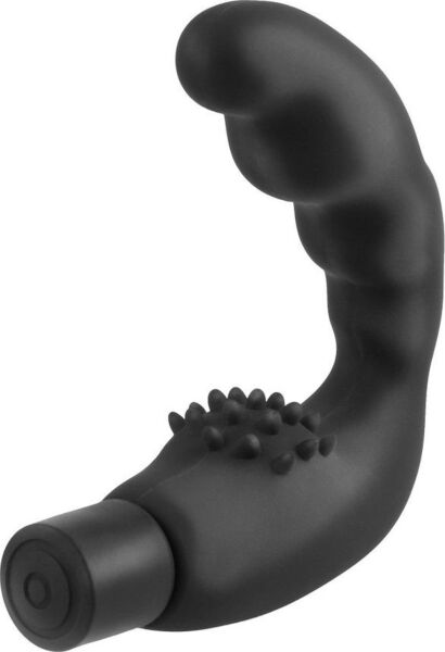 Analvibrator Anal Fantasy Reach Around von Pipedream, mit gebogenem Körper und Basis mit Noppen