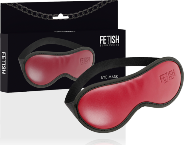 Augenmaske Fetish Submissive Dark Room aus veganem Leder