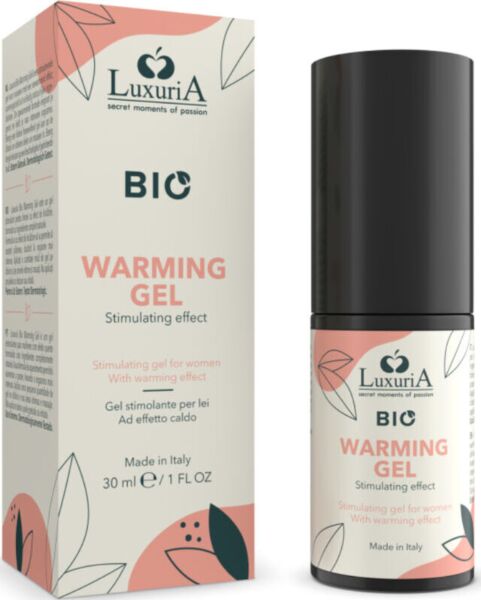 Stimulierendes Wärmegel Luxuria BIO Warming 30 ml von Intimateline