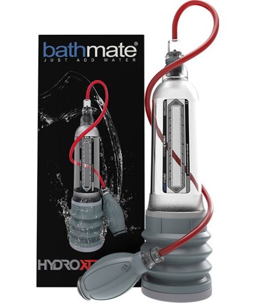 Penispumpe Bathmate HydroXtreme 9, transparent, mit Pumpball