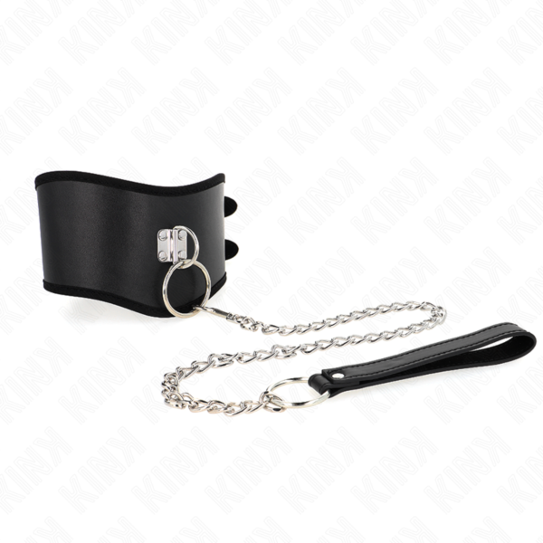 Halsband mit Leine von Kink aus Silikon