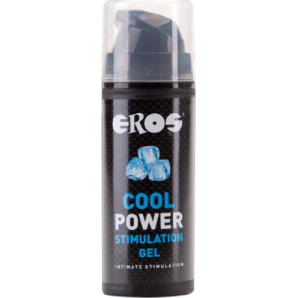 Flasche mit Dosierspender des Stimulationsgels Eros Cool Power 30 ml