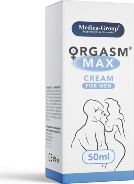 Intimcreme Orgasm Max Cream For Men von Medica Group, 50-ml-Behälter
