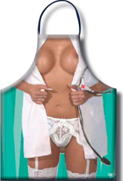 Diverty Sex Schürze Krankenschwester mit erotischer Krankenschwester-Illustration