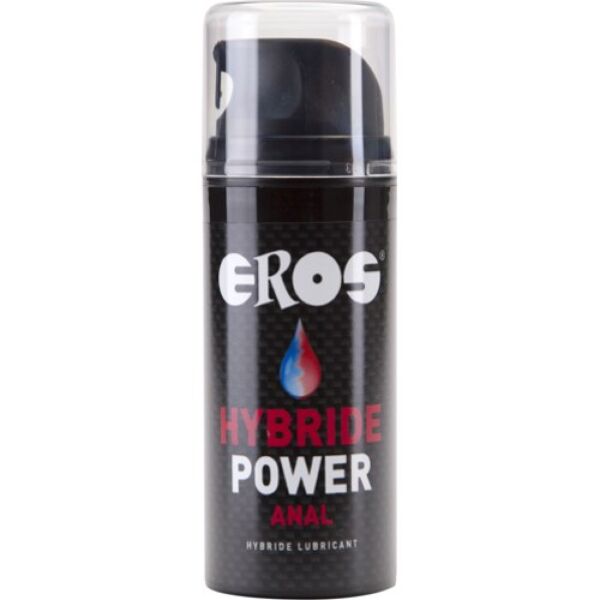 Pumpflasche des Anal-Gleitgels Eros Hybride Power Anal 100 ml