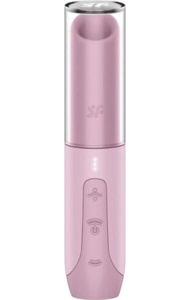 Klitoris-Sauger Satisfyer Secret Kiss in Rosa, in Lippenstift-Optik