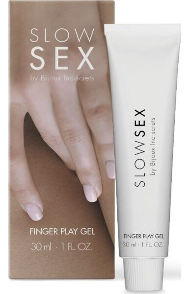 Küssbares Massagegel Bijoux Indiscrets Finger Play Gel, 30 ml