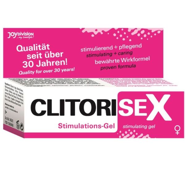 Joydivision Clitorisex Stimulationsgel in der 25-ml-Verpackung