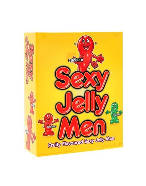 Fruchtgummis Spencer & Fleetwood Sexy Jelly Men in Form eines Männchens mit Penis