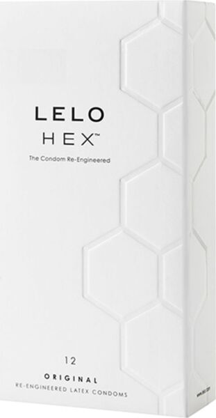 Packung LELO HEX Original Kondome mit 12 Stück